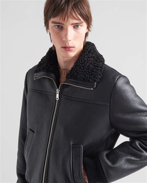 black prada jacket men|prada black jacket men.